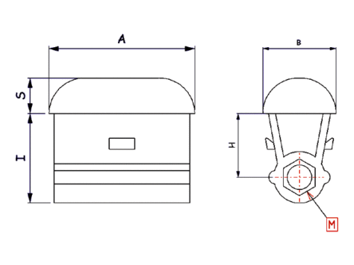 CEGR09-EGR09 - Tube rectangle - Bouiller Plastiques